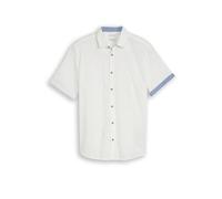TOM TAILOR Chemise en lin blanc | XXL