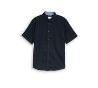 TOM TAILOR Chemise en lin bleu marine | XXL