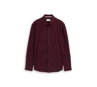 TOM TAILOR Chemise lie de vin / noir, Taille L