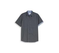 TOM TAILOR 1049604 Chemise, 39691-Bleu Marine à Pois, M Hommes