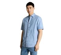 Tom Tailor Chemise en lin bleu clair XL