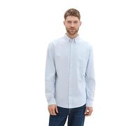 Tom Tailor Chemise pour homme 35962 – blanc clair à rayures – L