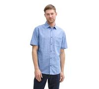 TOM TAILOR Chemise pour Homme, 37199 - Sapphire Blue Chambray, XL