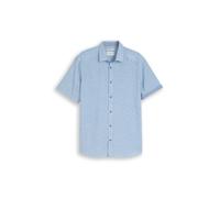 TOM TAILOR Chemisette Homme cotton linen shirt - Ajustement Régulier S - 3XL