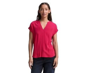 TOM TAILOR Chemisier Ample pour Femme, 37989 - Rouge Framboise, 36