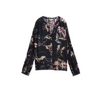 TOM TAILOR Chemisier beige / vert / aubergine / noir, Taille XL