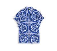 TOM TAILOR Chemisier bleu / blanc, Taille S