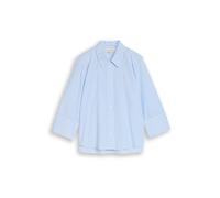 TOM TAILOR Chemisier bleu clair / blanc, Taille L