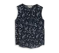 TOM TAILOR Chemisier bleu marine / blanc, Taille M