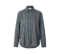 TOM TAILOR Chemisier bleu marine / vert foncé / blanc, Taille M