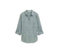TOM TAILOR Chemisier jade / blanc, Taille S-M