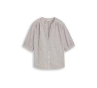 TOM TAILOR Chemisier olive / blanc cassé, Taille XXL