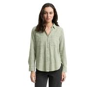 TOM TAILOR Chemisier Plussize pour Femme, 38802 - Deep Ivy Green, 48 Grande Taille