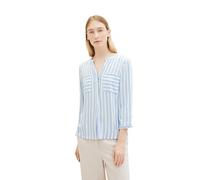 Tom Tailor 3/4 Sleeve Blouse Bleu 38 Femme