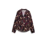 TOM TAILOR 1048676 Chemisier pour Femme, 39033-Brown Blurry Argyle, 40