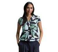 TOM TAILOR Chemisier pour Femme avec Motif, 37800 - Design à Pois Verts et Formes, 40