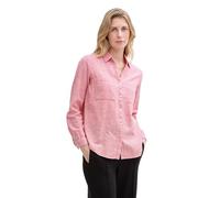 Tom Tailor With Slub Structure 1035247 Long Sleeve Blouse Rose 42 Femme