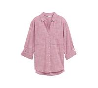 TOM TAILOR Chemisier rose foncé / blanc, Taille XXL