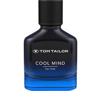 Tom Tailor Cool Mind 30ml Parfum Homme Eau de Toilette avec Notes Boisées-Ambrées Parfum Homme Vegan Cardamome, Cannelle, Patchouli, Vanille & Bois de Santal Léger, Frais & Calme