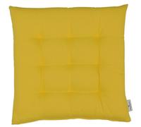 TOM TAILOR coussin d'assise avec piqûre à 9 points DOVE citron 40 x 40 cm