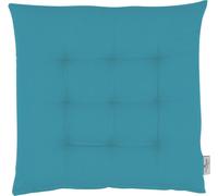 TOM TAILOR coussin d'assise avec piqûre à 9 points DOVE pétrole 40 x 40 cm