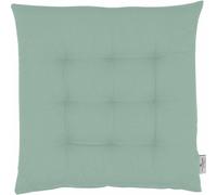TOM TAILOR Coussin d'assise avec piqûre à 9 points DOVE sauge 40 x 40 cm