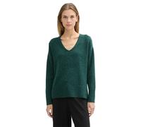 Tom Tailor Cozy V Neck Sweater Vert S Femme