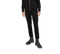 TOM TAILOR Denim 1008253, Pantalon chino avec ceinture Homme, 29999 - Black, 33W / 32L