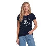 TOM TAILOR Denim 1016431 T-shirt en Jersey de Coton Bio Femme
