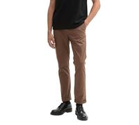 TOM TAILOR Denim 1027694 Pantalon Chino Slim, 14525-Chocolate Brown Beige, 32W x 30L Homme