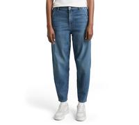 TOM TAILOR Denim 1030939 Barrel Mom Fit Jean vintage Femme ,10119 - Used Mid Stone Blue Denim ,L