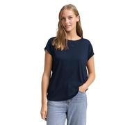 TOM TAILOR Denim 1030942 T-shirt Basique Loose Fit Femme ,10668 - Sky Captain Blue ,XL