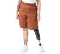 TOM TAILOR Bermuda En Lin Femme, Nut Brown, M
