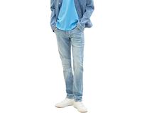 TOM TAILOR Denim 1035509 Jean Slim de la Marque Piers, 10117-Denim délavé usé, 30W x 32L Homme