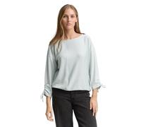 TOM TAILOR Denim 1035680 T-Shirt, 38536-Small Mint White Stripe, M Femmes