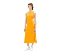 TOM TAILOR Denim 1036606 Robe, 31684-Orange Bright Mango, XS Femme