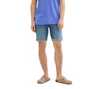 TOM TAILOR Denim 1040209 Bermuda Jeans Shorts, 10118-Used Light Stone Blue Denim, XL Homme
