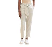 TOM TAILOR Denim 1040804, Pantalon Coupe fuselée Femme, 10479 - Beige Grey,
