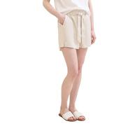 TOM TAILOR Denim 1040805 Bermuda, 10479-Beige Gris, XS Femme