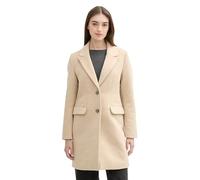 TOM TAILOR Denim 1042882 Manteau, 19663-Chameau Clair mélangé, M Femmes