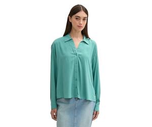 TOM TAILOR Denim 1043141 Blouse, 34206-Dark Pacific Teal, L Femmes