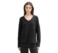 TOM TAILOR Denim 1043316 Pull-Over, 10522-Shale Grey Melange, S Femme