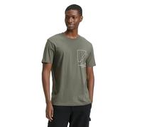 TOM TAILOR Denim 1043491 Shirt pour Homme, 15594-Dusty Mid Olive