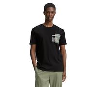 TOM TAILOR Denim 1043491 T-Shirt, 24419-Black, XL Hommes