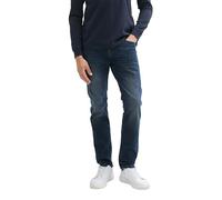TOM TAILOR Denim 1043795 Jean Droit Aedan, 10172-Mid Stone Blue Black Denim, 28W / 32L Homme