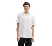 TOM TAILOR Denim 1045048 T-Shirt, 37598-chalk Grey White Mini Stripe, L Hommes
