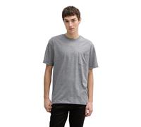 TOM TAILOR Denim 1045048 T-Shirt, 37694-black White Mini Stripe, XL Hommes