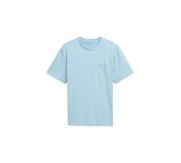 TOM TAILOR Denim 1045048 T-Shirt, 37696-Dusty Blue White Mini Stripe, L Hommes