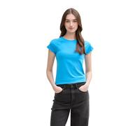 TOM TAILOR Denim 1045444 T-Shirt, 26546-Florida Blue, S Femmes
