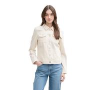 TOM TAILOR Denim 1045526 Veste en Jean, 10332-Off White, M Femmes